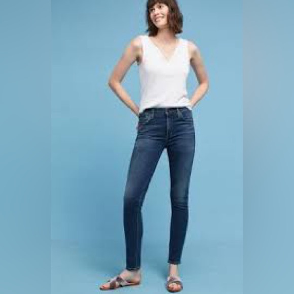Anthropologie C of H the rocket crop high rise skinny Size 27 - Picture 1 of 10